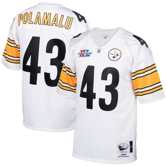 Troy Polamalu Pittsburgh Steelers Mitchell & Ness 2005 Authentic Jersey - Picture 7 of 7